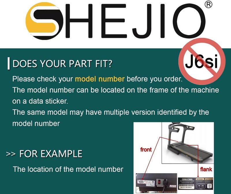 SHEJIO Treadmill (Running Belt) Walking Belt Compatible with Proform Various Treadmills - Image 2